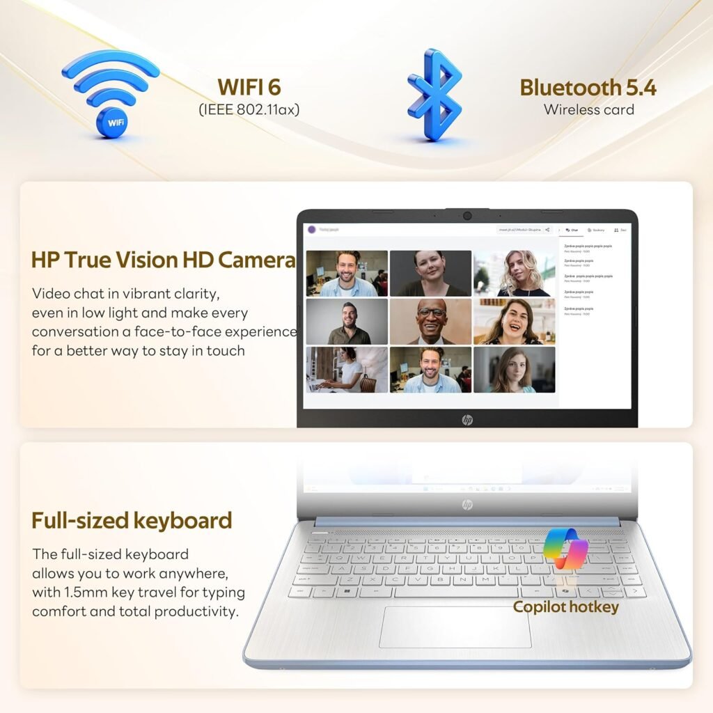 HP Stream 14" Laptop with AI Copilot